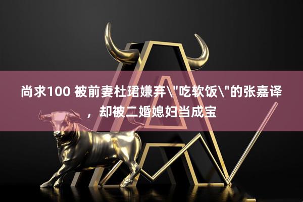 尚求100 被前妻杜珺嫌弃＂吃软饭＂的张嘉译，却被二婚媳妇当成宝
