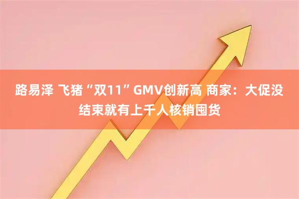 路易泽 飞猪“双11”GMV创新高 商家：大促没结束就有上千人核销囤货